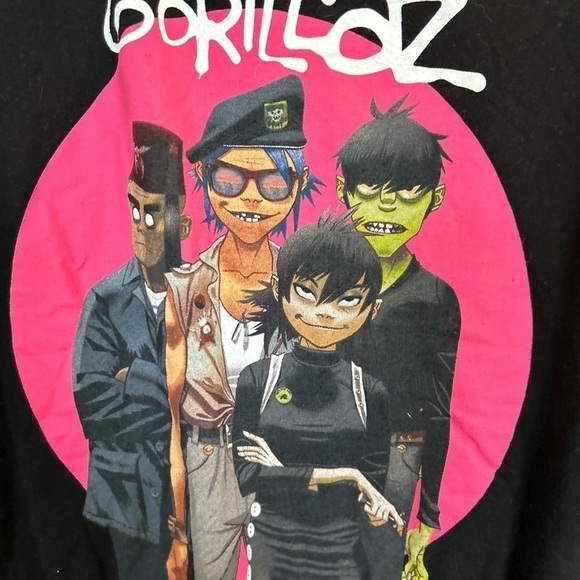 Gorillas medium unisex, graphic T-shirt band - Picture 2 of 6